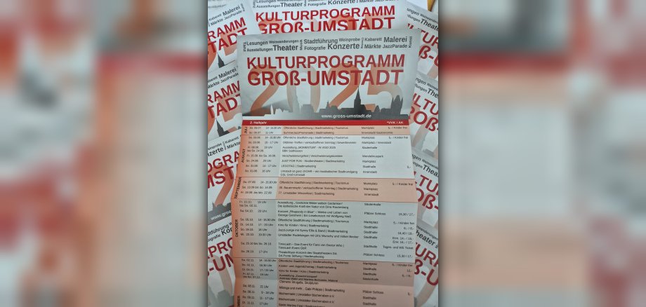 Kulturprogramme Flyer