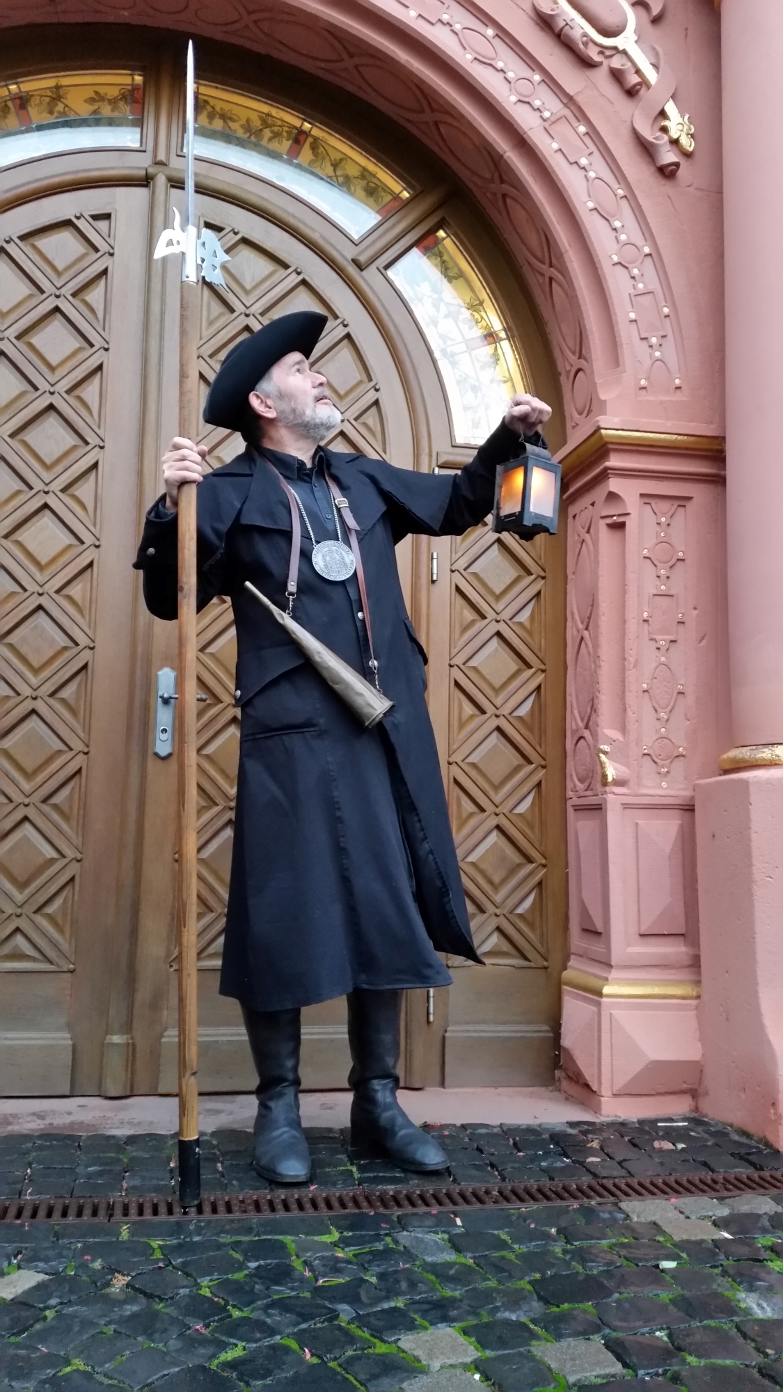 Nachtwächter Herbert Schlegelmilch