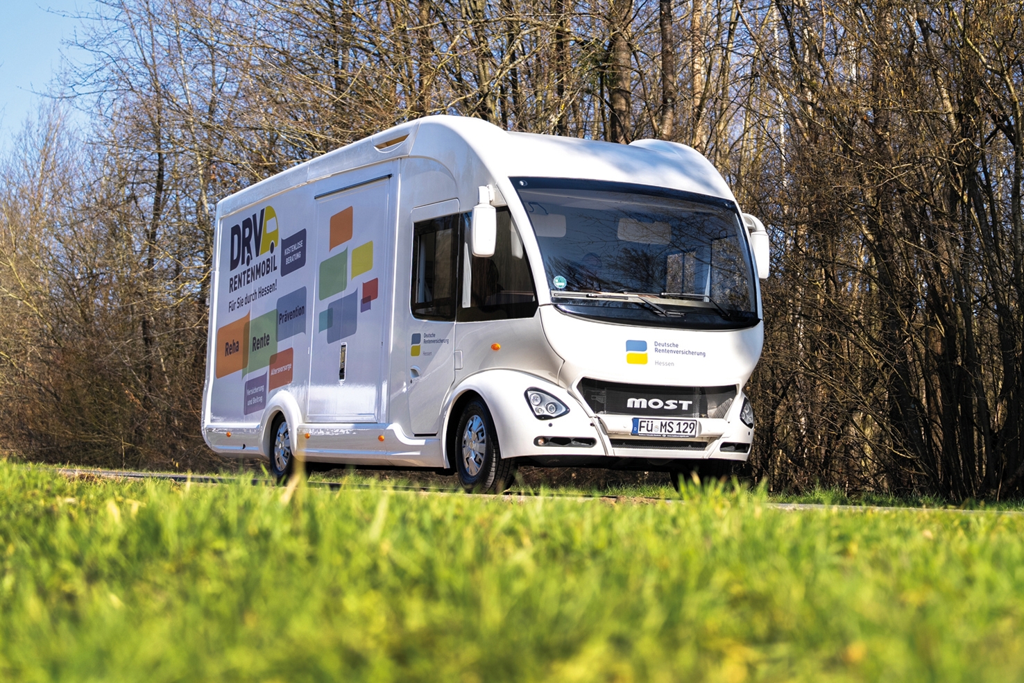 Rentenmobil der DRV Hessen