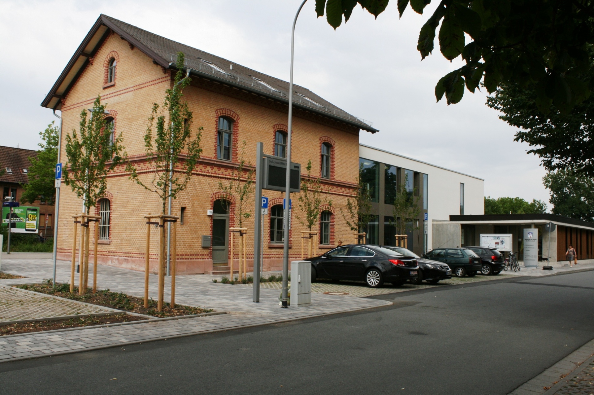 UmStadtBüro im alten Bahnhofsgebäude