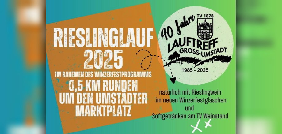 Plakat Rieslinglauf
