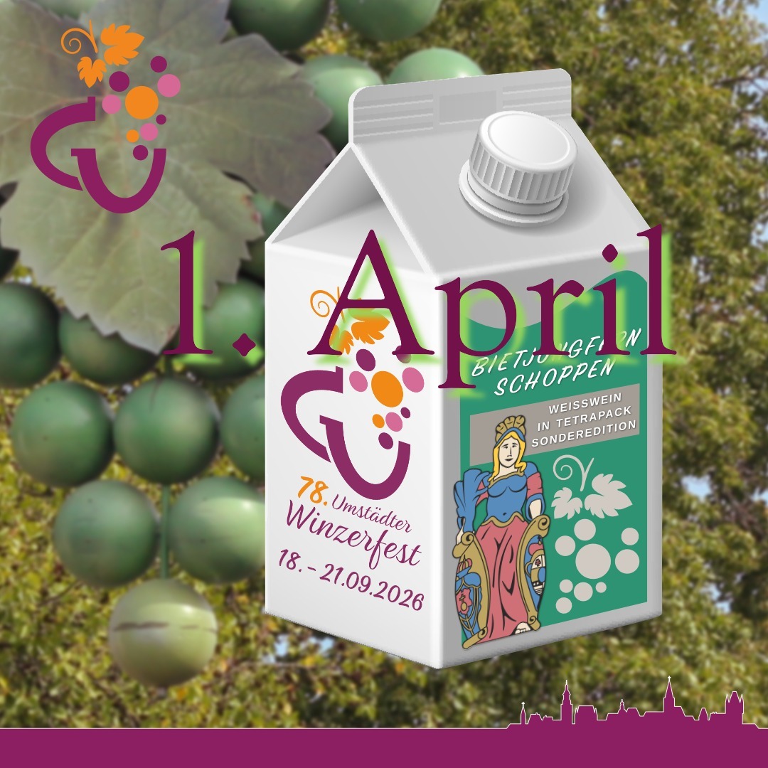 Aprilscherz: Weintetrapack Bietjungfernschoppen