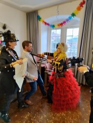 Kampf um die Krawatte