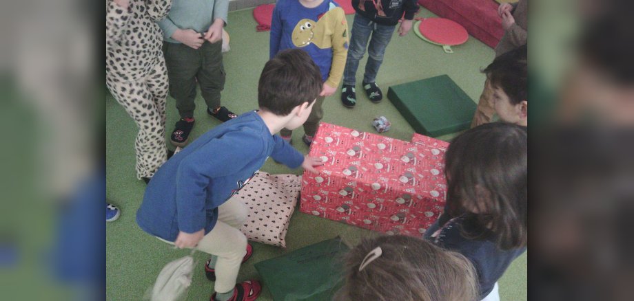 Eingepackte Stapelsteine