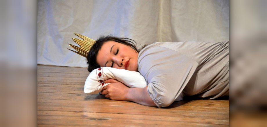 Prinzessin schlafend