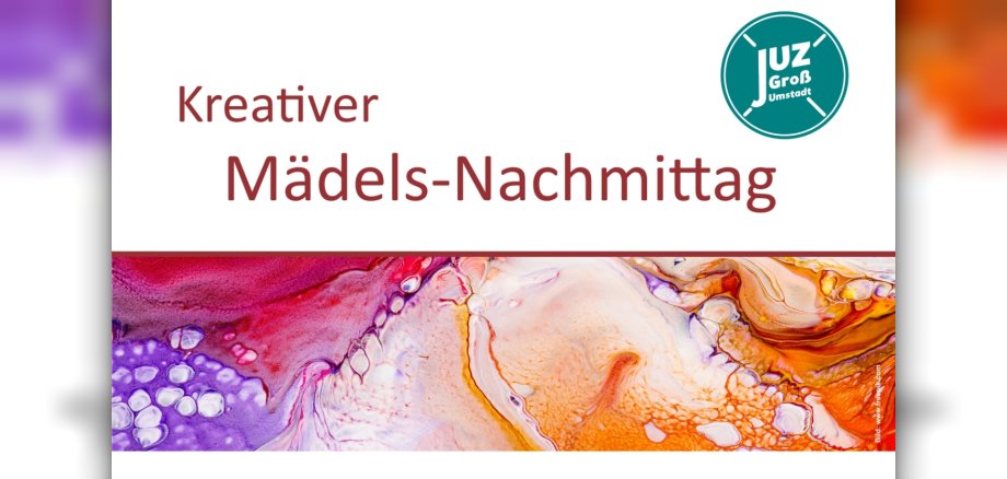 Plakat Mädelsnachmittag