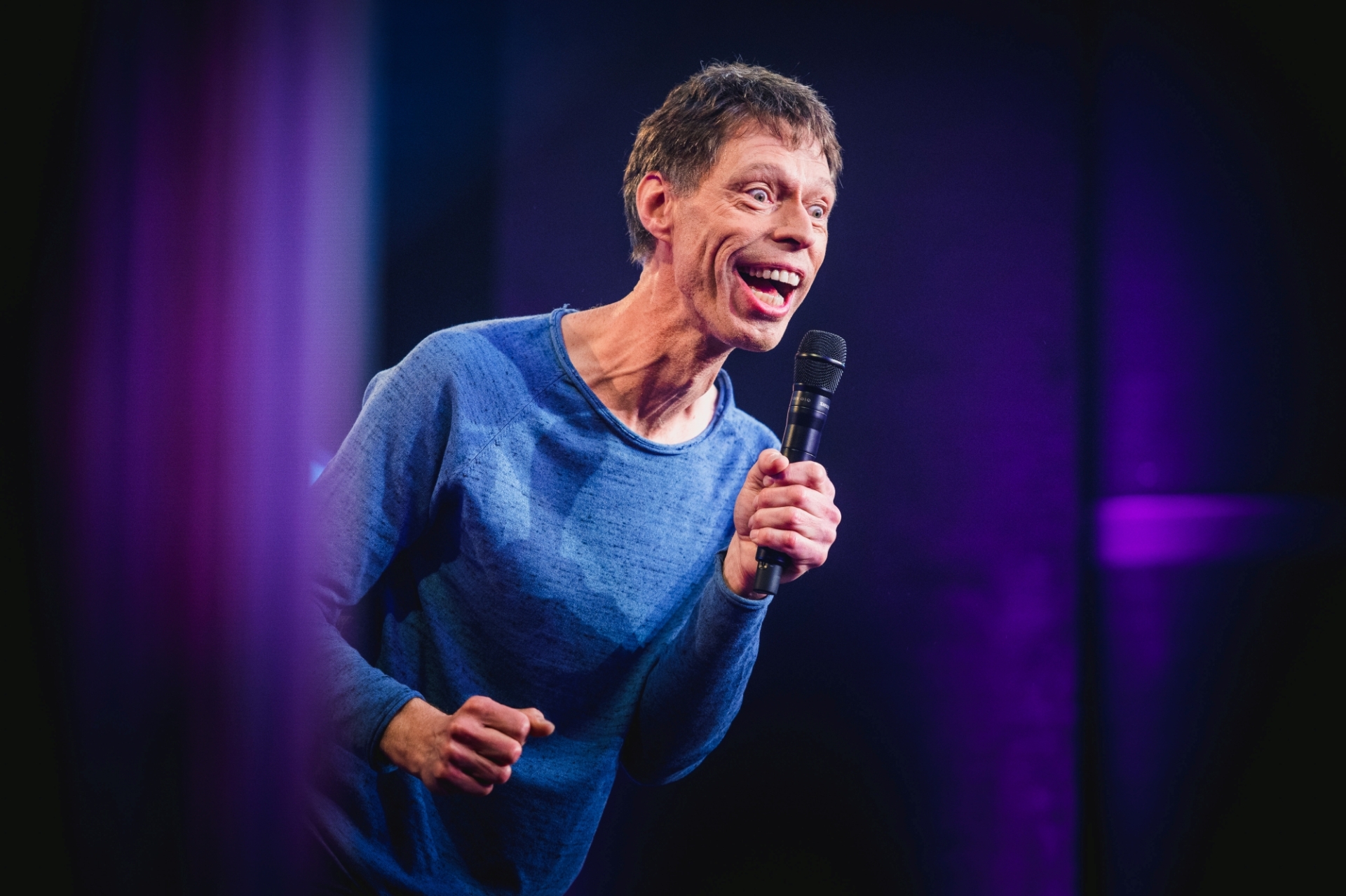 Martin Schneider auf der Bühne