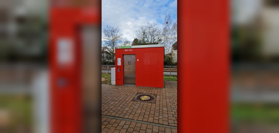 Öffentliche Toilette Bahnhof