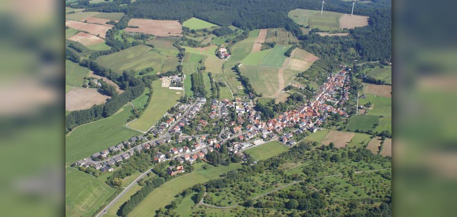 Luftbild von Raibach