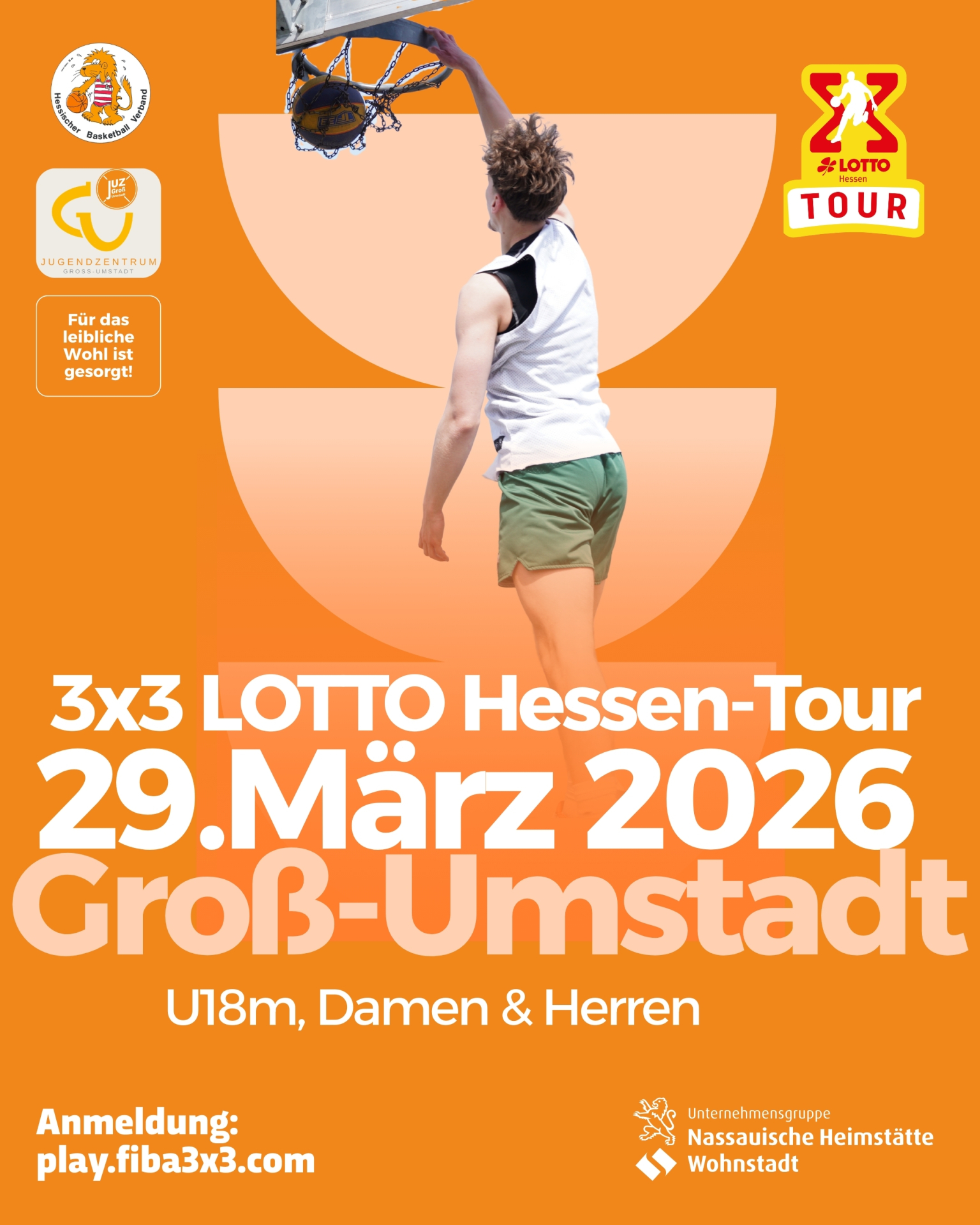 Plakat: 3x3 LOTTO Hessen-Tour