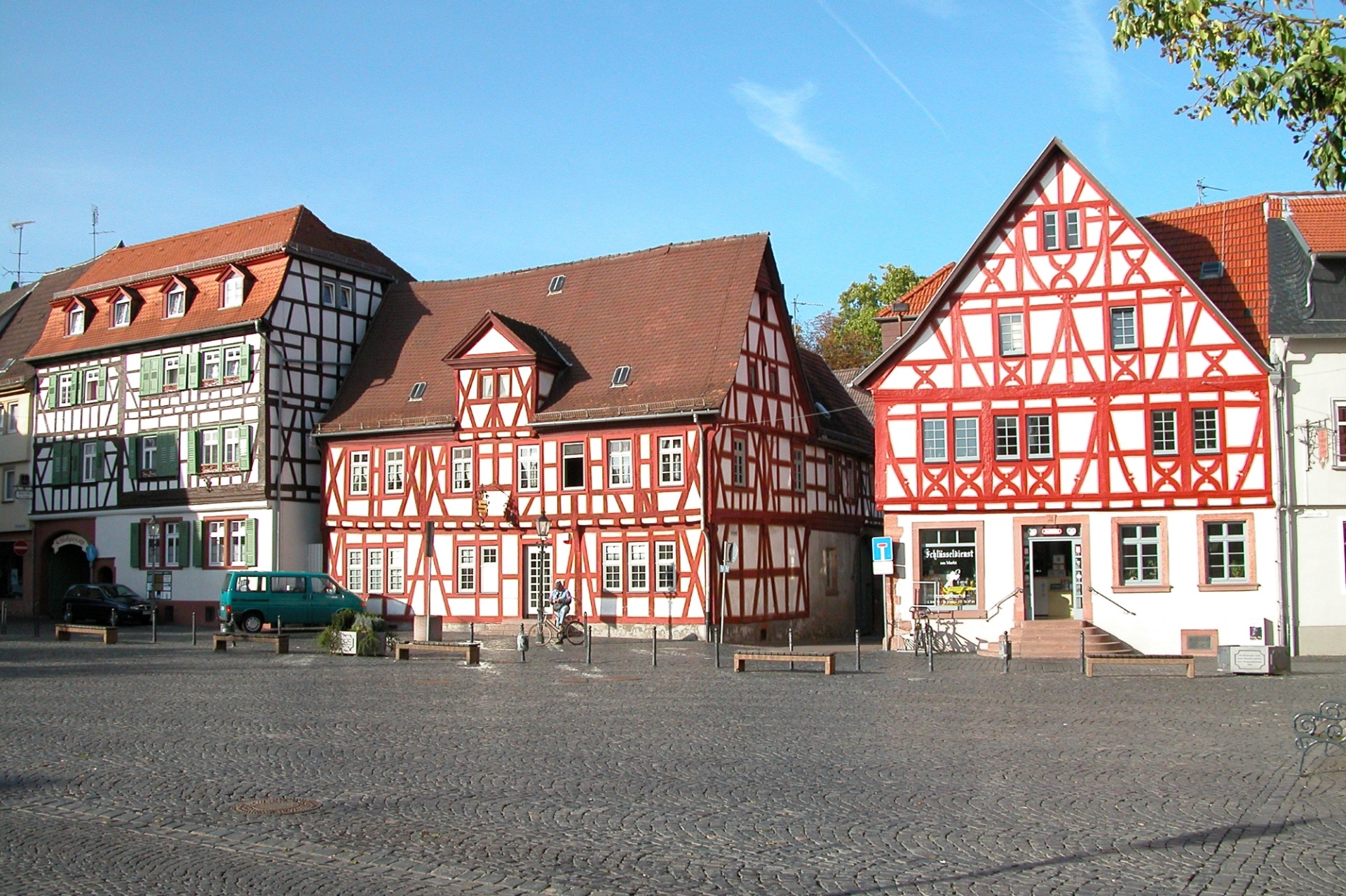 Fachwerkhäuser am Marktplatz