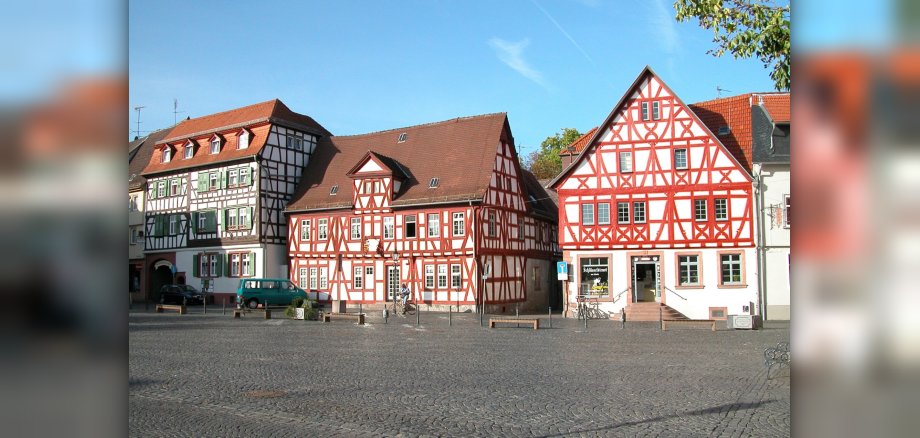 Fachwerkhäuser am Marktplatz
