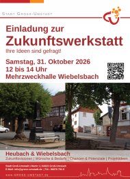 Plakat Einladung zur Zukunftswerkstatt