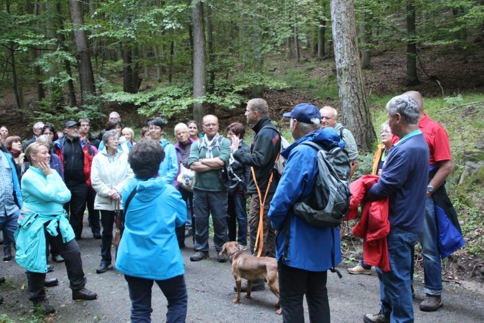 Wandergruppe des Odenwaldklubs