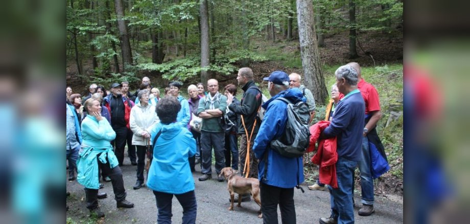 Wandergruppe des Odenwaldklubs