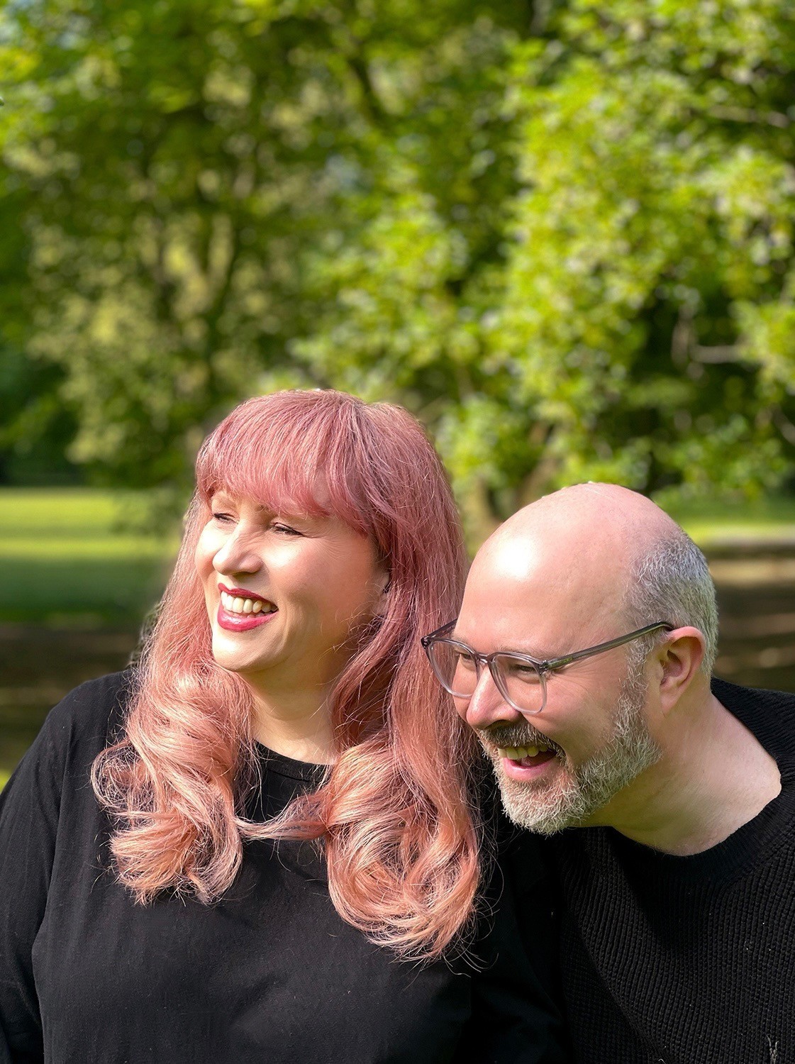 Bettina Meske und Paul Hankinson