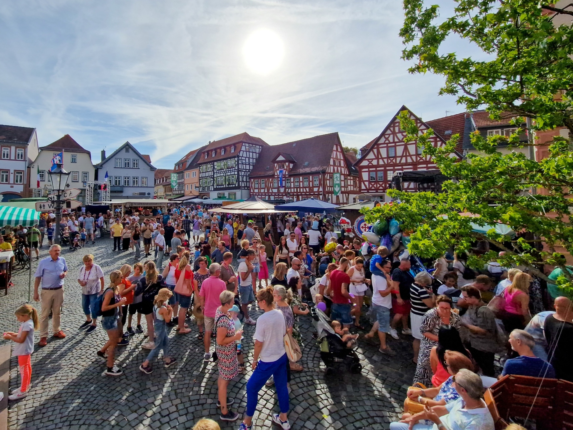 Winzerfest auf dem Marktplatz