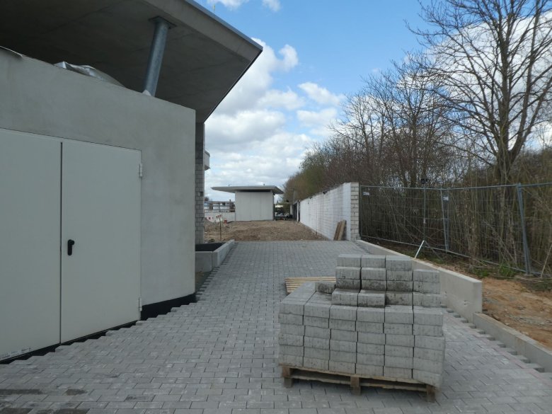 Zufahrt Technikgebäude