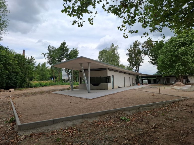 Verrohrung Kinderplanschbecken